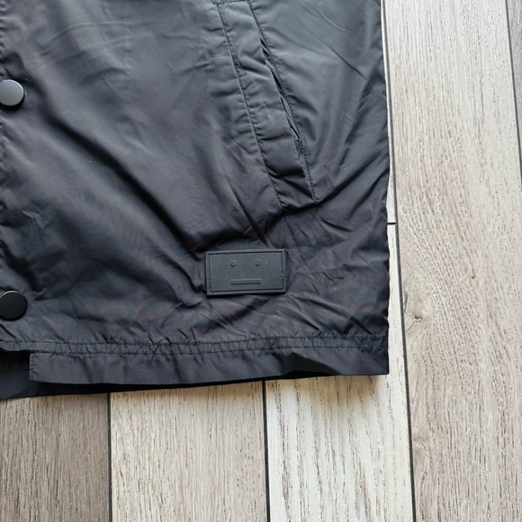 Acne Black Lightweight Shirt Jacket - Picture 3 of 7